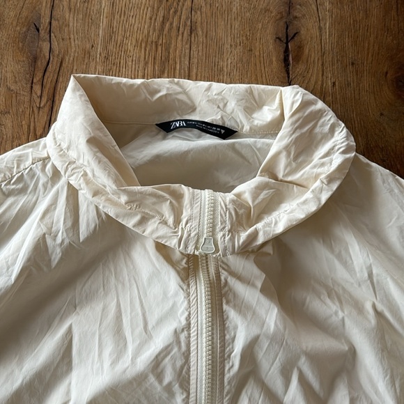Zara Basic Zipper Up Jacket Size M/L - Picture 2 of 9